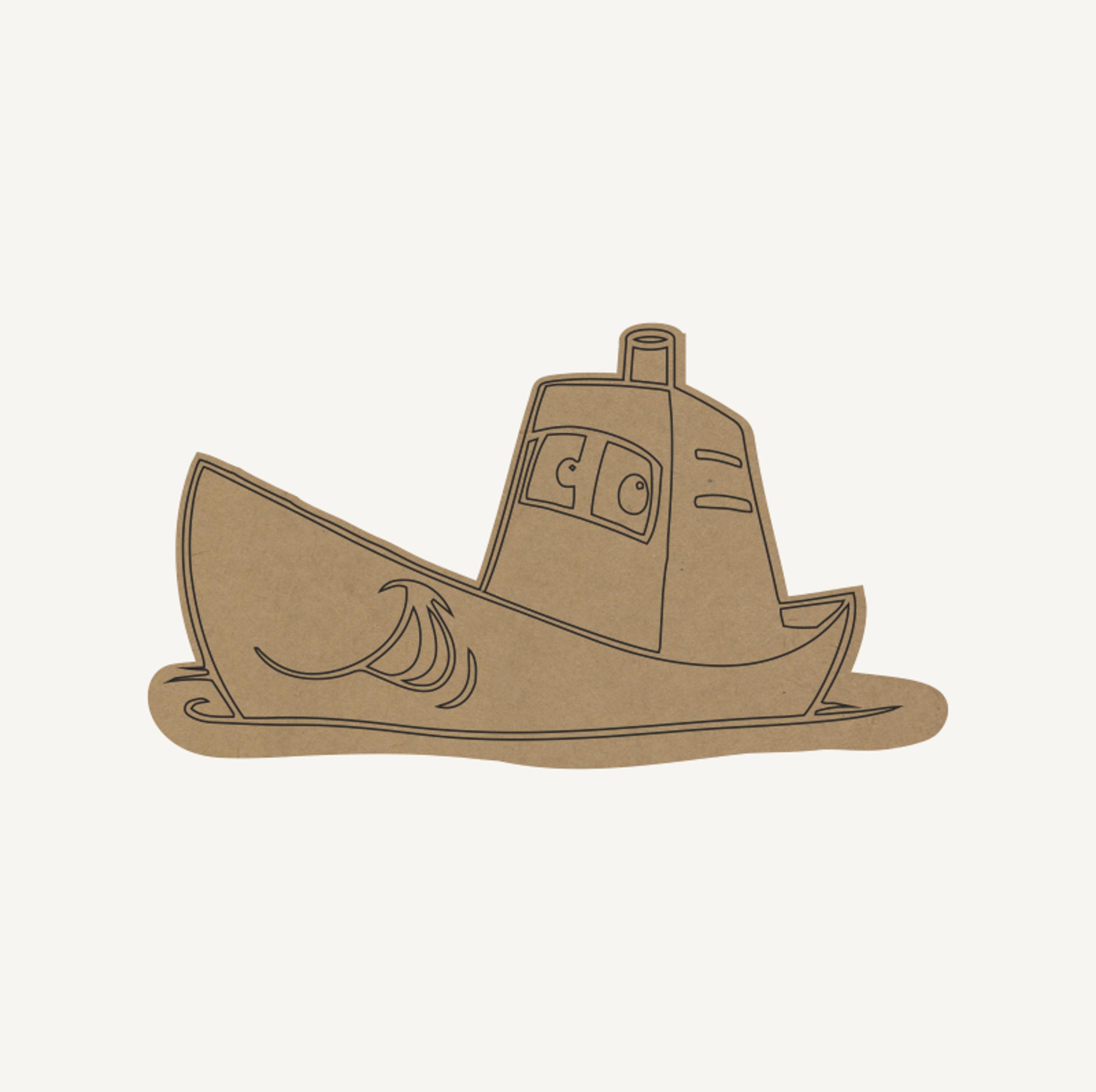 Baby Ship Fridge MDF The Point Blank