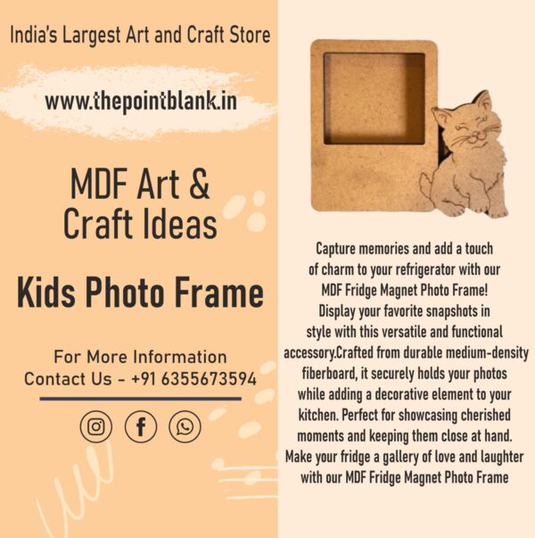 Fridge Magnet Photo Frame - 1