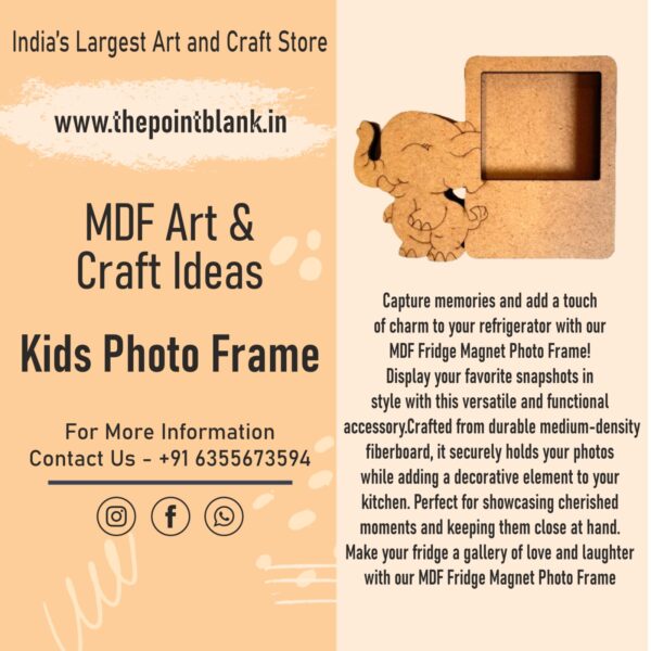 Fridge Magnet Photo Frame - 5