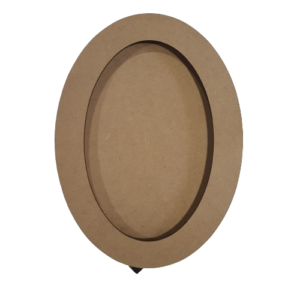 Oval Shape for 3d Texture Art (With LED and Adopter)