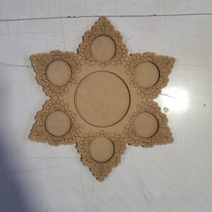 MDF Tea Light Holder - 102